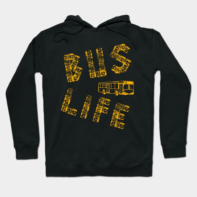 Bus Life - Bus Driver Gift - Bus Driver - No Car - Student Life Hoodie by Merchenland